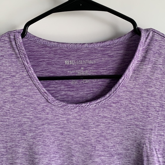 Real Essentials Purple T-Shirt - Picture 4 of 6